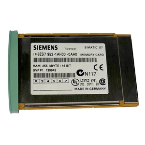 SIEMENS 6ES7952-1AH00-0AA0 SIMATIC S7 RAM MEMORY CARD 256KB - Bild 1 von 1