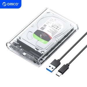 ORICO HDD Case USB3.1 External Hard Drive SATA to Type-C3.5'' SSD/HDD Enclosure - Picture 1 of 7