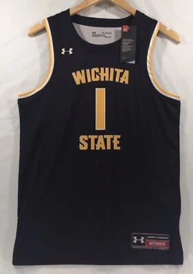 Camiseta deportiva de baloncesto Wichita State Shockers Under Armour Heatgear juvenil talla XL Foto 1 de 4