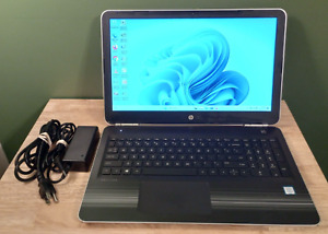 HP Pavilion 15-au023cl Laptop i5-6200U 2.3Ghz 12GB 240GB SSD Win11 Touchscreen