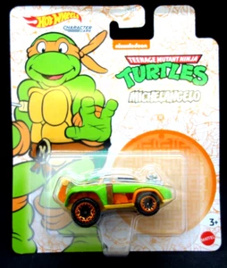 Hot Wheels Character cars Ninja Turtles Michelangelo - Picture 1 of 2
