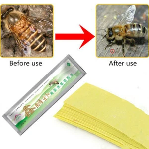 40 Pcs Bee Mite Acaricide Strip Beekeeping Bee Varroa Mite Killer Pest Control - Picture 1 of 5