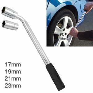 Extendable Wheel Wrench Telescopic Spanner with 17 19 21 23mm Socket Nut Tyre - Picture 1 of 1