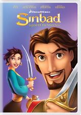 Sinbad Legend of the Seven Seas DVD Brad Pitt NEW