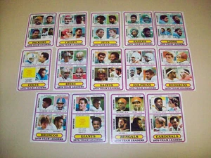 FUSSBALL FÜHRER SPORTKARTEN MIT MANNSCHAFT CHECKLISTEN 1980 TOPPS - Bild 1 von 2