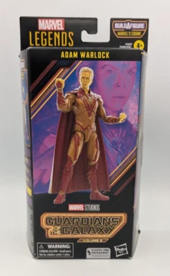 Marvel Legends Guardians Of The Galaxy Vol. 3 Adam Warlock w/ BAF Cosmo New - Image 1 of 4