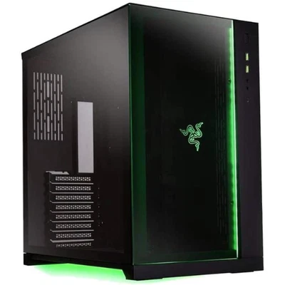 Lian-Li O11 Dynamic Razer Edition PC Computer Full Tower Case PC-011DRAZER - Image 1 of 4