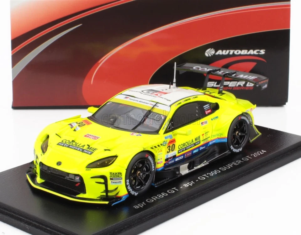 Toyota GR86 GT APR SuperGT300 2024 Nagai-Kobayashi-Orido 1 43 SPARK SGT173