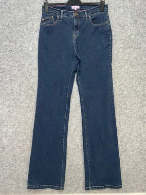 Per Una Size 10L Women’s Dark Blue Denim Straight Leg Jeans Size 10 L33 - Image 1 of 4
