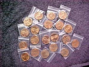 20 - 2000 S PROOF LINCOLN MEMORIAL PENNIES -LOT - Picture 1 of 4