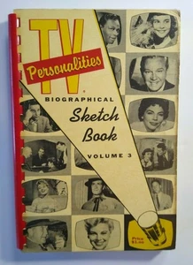 TV Persönlichkeiten Buch Skizze Hollywood Film Filmstars TV Shows Original 1957 - Bild 1 von 12