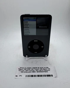 Apple iPod Classic - Black - 160GB - (WiFi) - A1238 - works great - Picture 1 of 8