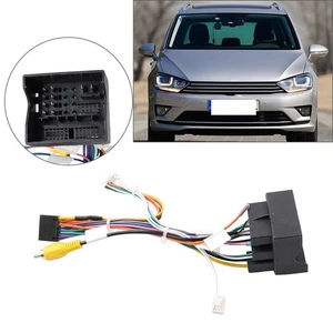 Audio-Player 16Pin Stromkabel Adapter für VW Golf 7 Lamando Passat - Picture 1 of 18