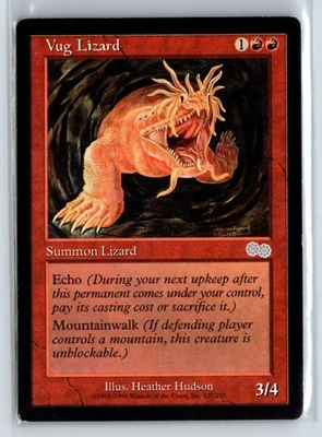 Vug Lizard Urza's Saga Uncommon – MTG Magic the Gathering Card - Image 1 of 4