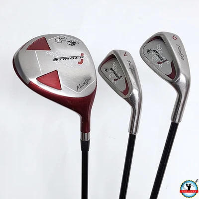 KILLER BEE Stinger Junior Driver 8 & 9 Irons RH 35" 31" 30" Long (Please Read) - Image 1 of 4