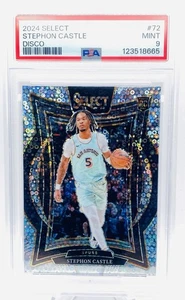 2024-25 Select Stephon Castle Disco PSA 9 Concourse #72 - Picture 1 of 4