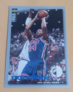 1995-96 Upper Deck Collector's Choice Player's Club Derrick Coleman #138 - Redes - Imagen 1 de 2