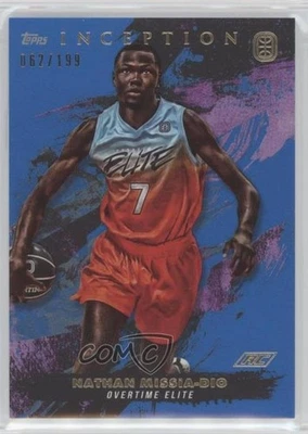 2021-22 Topps Inception OTE Overtime Elite Blue /199 Nathan Missia-Dio #64 - Image 1 of 2