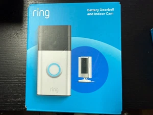 Ring Starter Set with Battery Doorbell and Indoor Cam - Picture 1 of 1