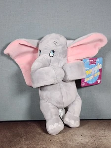 Baby Dumbo Elephant Disney Park Snuggle Snapper 8" Plush Wrist Bracelet Hugger - Picture 1 of 6