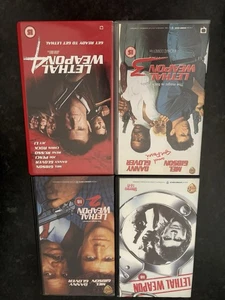 Lethal Weapon Collection 1-4 VHS Tapes - Picture 1 of 9