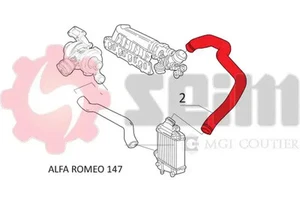 Tubo de aire 981001 SEIM para ALFA ROMEO 147 - Imagen 1 de 8