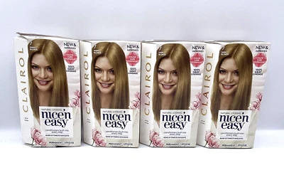 Clairol Nice'n Easy cor de cabelo permanente aparência natural 7 loiro escuro - Lote de 4 - Imagem 1 de 4