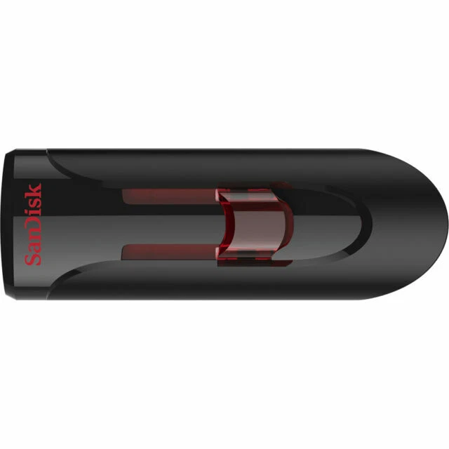 SanDisk Cruzer Glide 64GB USB 3.0 Flash Drive - Black