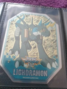 Digimon 1999 Marumiya LICHORAMON Embossed Card Digimon extrem selten - Bild 1 von 1