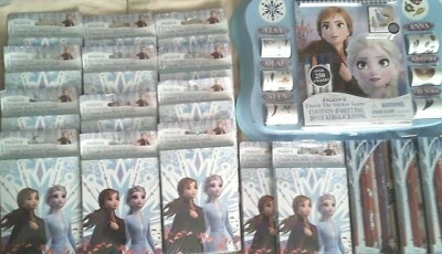 Disney Frozen II Party Supplies Lot Pencils Invitations Thank You Cards Stickers - Image 1 of 4