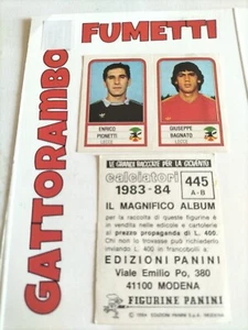Figurine Calciatori  N.445 Pionetti-Bagnato Lecce New - Anno 1983-84 Panini - Foto 1 di 1