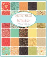 Moda Chestnut Street Precut 5" Charm Pack Fabric Squares Fig Tree 20270PP SQ23