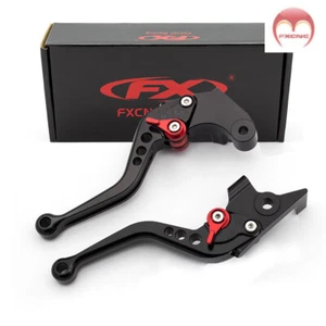 CNC Adjustable Brake Clutch Levers For YAMAHA YZF 750R 1993 1994 1995 1996 Short - Picture 1 of 7