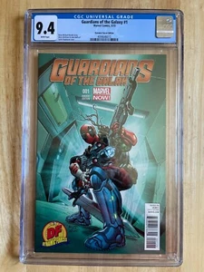GUARDIANS OF THE GALAXY #1 - CGC 9.4 - D F EDITION! CARLO PAQULAYAN COVER! - Picture 1 of 4