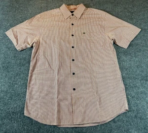 Nautica Erwachsene Herren Größe Medium Knopfleiste Freizeit Kurzarm Hemd - Bild 1 von 8