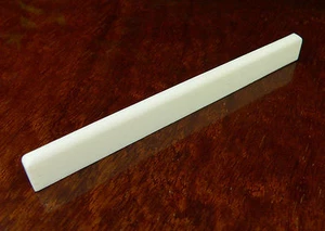 Premium Cream Ivory Bone Bridge Saddle for Classical guitars 80mm - Picture 1 of 2