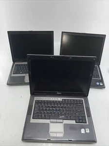 2 Dell Latitude D630 1 D820 Laptops No Ram - No HDD, No AC Adaptor - Picture 1 of 8