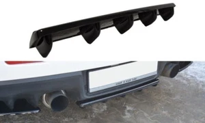 SPLITTER POSTERIORE CENTRALE Mitsubishi Lancer Evo X (con barre verticali) - Imagen 1 de 7