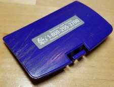 AUTHENTIC *DAMAGED~SCRATCHED* 1998 Nintendo Game Boy Color Battery Door ~GRAPE~