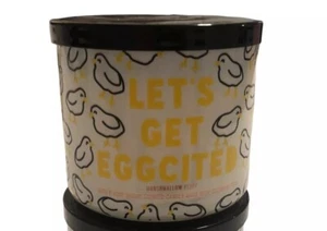 (1) Velas de 3 mechas de Pascua Bath & Body Works LET'S GET EGGCITED Marshmallow Fluff - Imagen 1 de 4