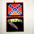 American Civil War Southern Generals Pocketknife & Box Nathan Bedford Forrest
