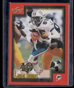 1999 Score #155 Lamar Thomas Anniversary Showcase #/1989 Miami Dolphins - Picture 1 of 2