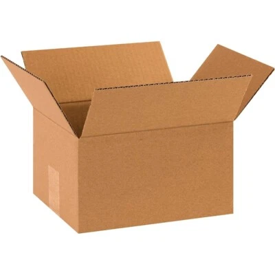 10x8x6 transport box corrugated cardboard box, easy to assemble, mail and move - Image 1 of 4