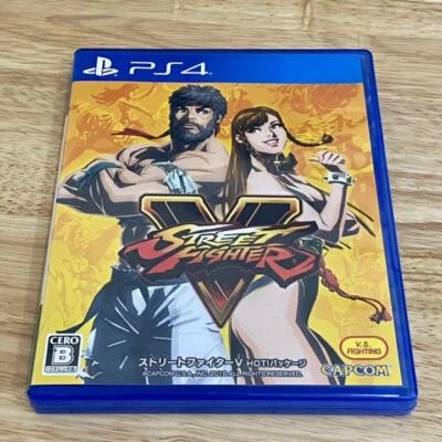 Used Capcom 2016 Street Fighter V Hot Package Sony Playstation 4 PS4 Arcade JPN - Image 1 of 4