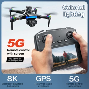 GPS Drohnen mit 8K Kamera UHD Drohne 5G Fernbedienung mit Bildschirm MMMN - Bild 1 von 23