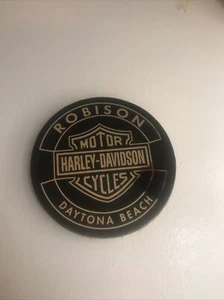 Harley Davidson Robison Daytona Beach Stick-On 3” Emblem - Bild 1 von 3