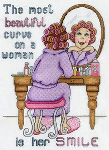 Kit de punto de cruz ~ Design Works Smile #DW3200 - Imagen 1 de 4