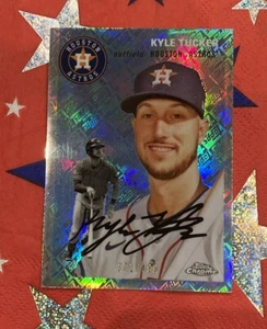 Kyle Tucker 2023 Topps Cromo Platino #263 Logo REFRACTOR/499 - Imagen 1 de 4