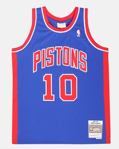 100% Authentic Dennis Rodman Detroit Pistons Road Swingman Jersey Throwback - Picture 1 of 6