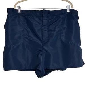 Swimsuits for All Aquabelle Womens Swim Shorts Trunks Size 24 Navy Blue Pockets - Picture 1 of 5
